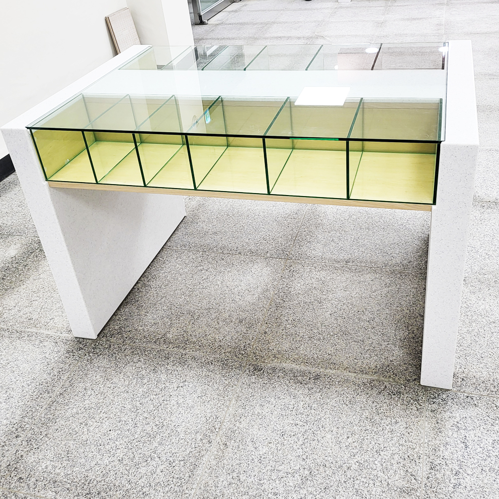 [인천우체국] 대리석 유리 필연대