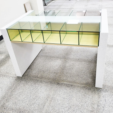 [인천우체국] 대리석 유리 필연대