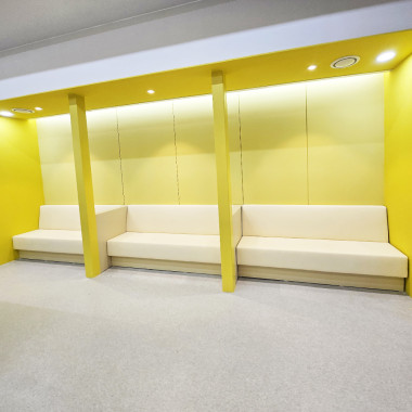 [춘천기계 고등학교] 인조가죽 마시멜로 소파